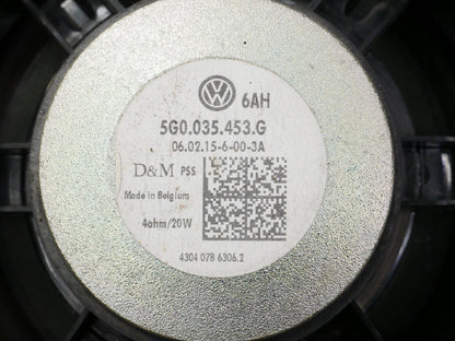 Front Speaker 15-19 VW Golf GTI Sportwagen Alltrack MK7 D&M PSS - 5G0 035 453 G