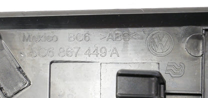 LH Rear Door Panel Trim 11-18 VW Jetta MK6 Sedan - 5C6 867 449 A