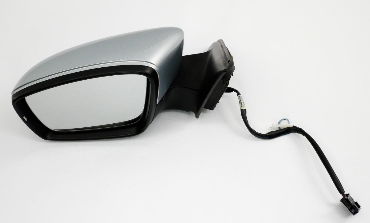 LH Side View Door Exterior Mirror 11-18 VW Jetta MK6 Sedan LA7W Silver ~ Genuine