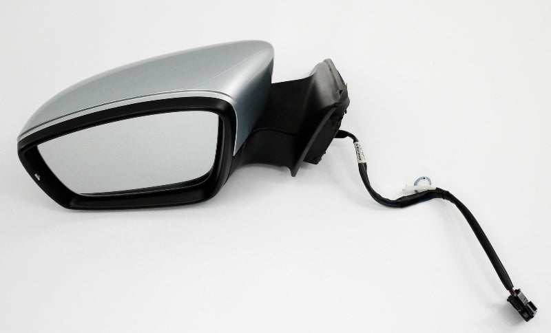 LH Side View Door Exterior Mirror 11-18 VW Jetta MK6 Sedan LA7W Silver ~ Genuine