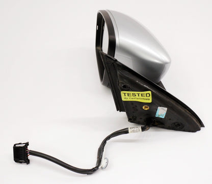 LH Side View Door Exterior Mirror 11-18 VW Jetta MK6 Sedan LA7W Silver ~ Genuine
