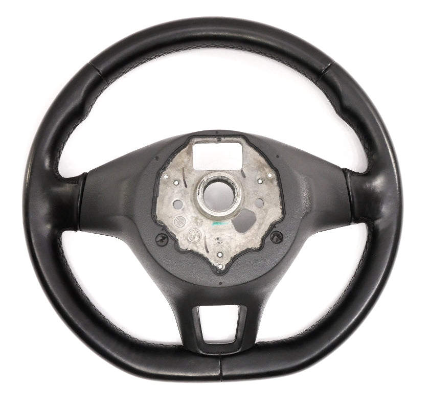 Leather Steering Wheel 15-18 VW Jetta MK6 Sedan ~ Genuine ~ 5C0 419 091 BL