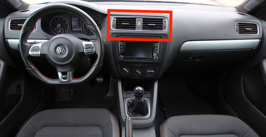 Center Dash Air Vents 11-18 VW Jetta MK6 Sedan ~ Genuine ~ 5C7 819 728
