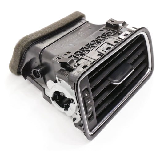 RH Dash Air Vent W/ Gloss Black & Chrome Trim 11-18 VW Jetta MK6 - 5C6 819 704 B