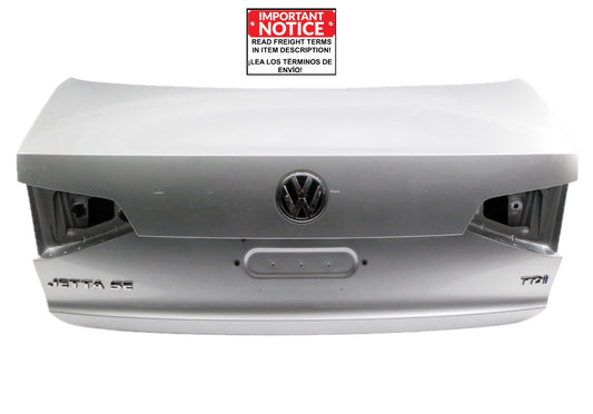 Trunk Deck Lid Boot 15-18 VW Jetta Sedan MK6 - LA7W Reflex Silver - Genuine