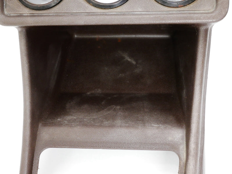 Center Console & Gauges 75-84 VW Rabbit Cabriolet MK1 Brown - 172 863 243