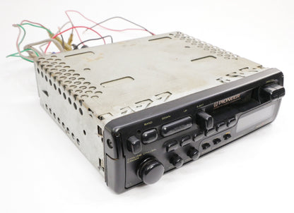 Pioneer SuperTuner III KE-3700QR Old School Vintage Tape Radio Head Unit AS-IS