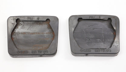 Clutch Brake Pedal Pad Covers VW Rabbit Jetta Scirocco Mk1 Genuine ~ 823 721 173