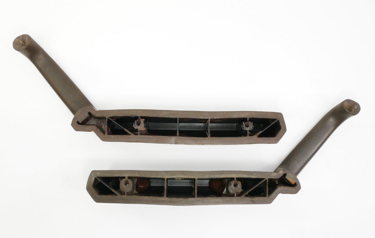 Door Panel Armrest Pull Handle Set 80-93 VW Cabriolet Rabbit MK1 - 161 867 172