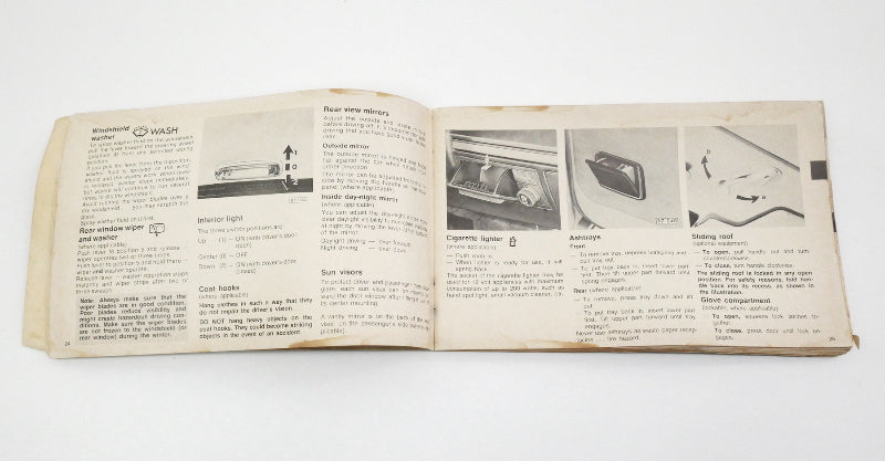 1979 Volkswagen VW Rabbit MK1 Owners Manual Book