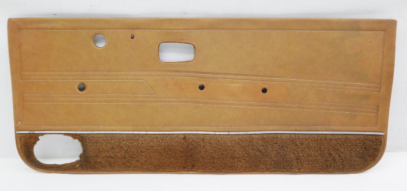 Interior Door Panel Cards Set 80-86 VW Rabbit Convertible Cabriolet MK1 Brown -