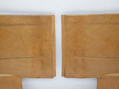 Interior Door Panel Cards Set 80-86 VW Rabbit Convertible Cabriolet MK1 Brown -