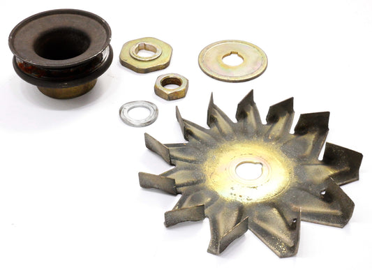 Alternator Pulley & Fan 85-92 VW Jetta Golf MK2 Cabriolet 1.8 8v ~ Genuine ~