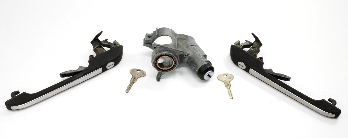 Ignition Key Door Handle Lock Set 75-84 VW Rabbit GTI MK1 - Genuine 171 905 851