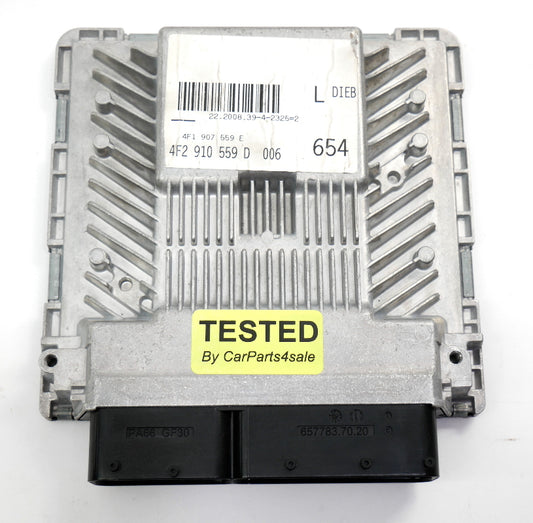 ECU ECM Engine Computer Control Module 07-08 Audi A6 C6 3.2 - 4F2 910 559 D