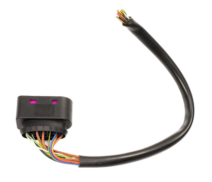 RH Xenon Headlight Wiring Pigtail Plug 05-08 Audi A6 C6 - Genuine 1J0 973 737 B