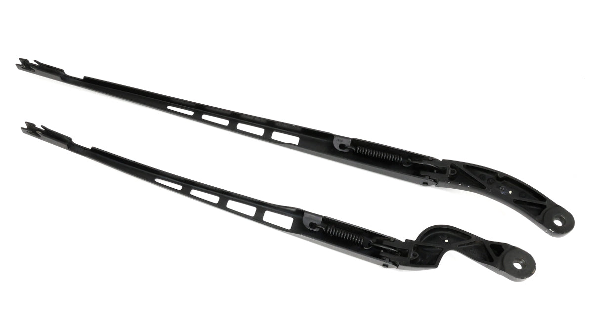 Windshield Wiper Arm Set 05-11 Audi A6 S6 C6 - Genuine - 4F1 955 408 B / 407 B