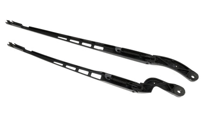 Windshield Wiper Arm Set 05-11 Audi A6 S6 C6 - Genuine - 4F1 955 408 B / 407 B