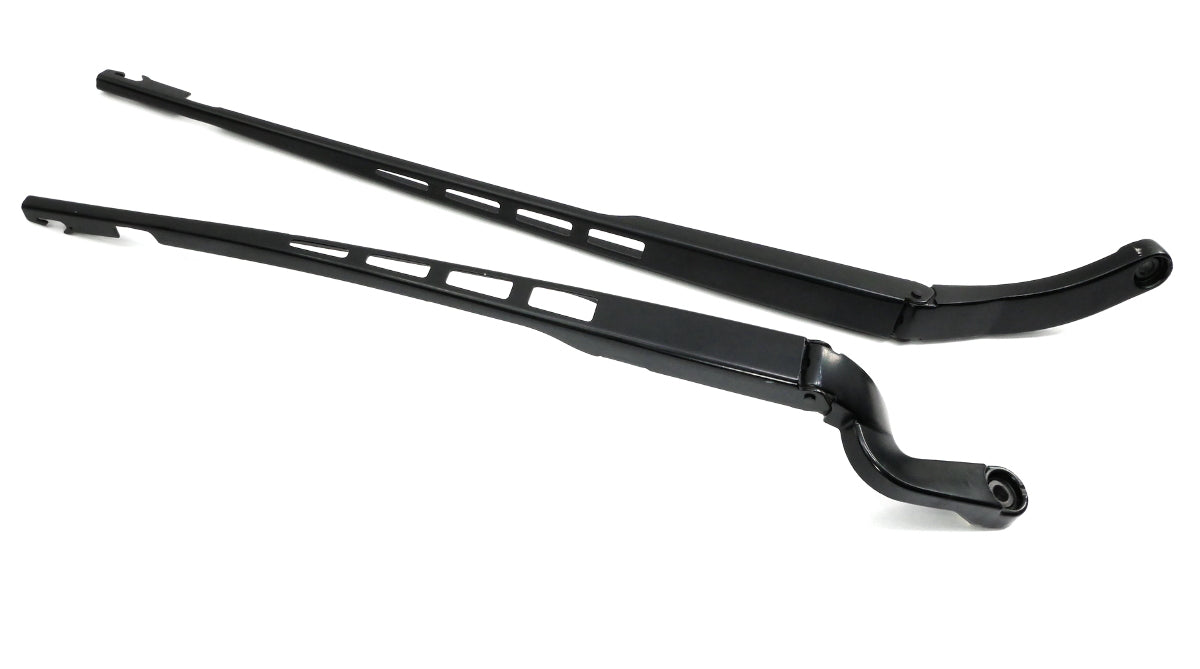 Windshield Wiper Arm Set 05-11 Audi A6 S6 C6 - Genuine - 4F1 955 408 B / 407 B