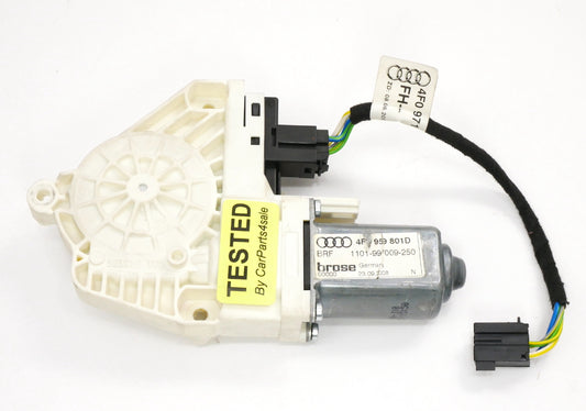 LH Front Window Motor 06-09 Audi A6 S6 C6 A5 S5 - Genuine - 4F0 959 801 D