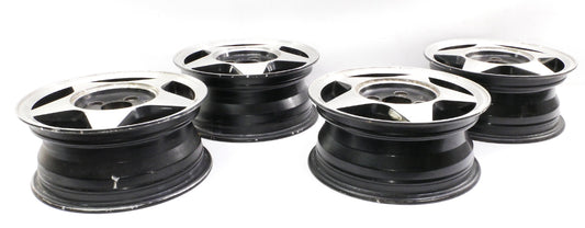 Vintage SenDel 13" Alloy Wheel Rim Set VW Jetta Golf Rabbit GTI MK1 MK2 4x100