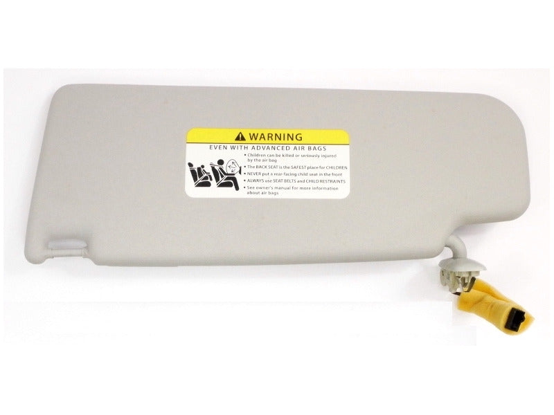 RH Sun Visor Sunvisor 11-18 VW Jetta MK6 Sedan Pearl Grey - Genuine 5C6 857 552