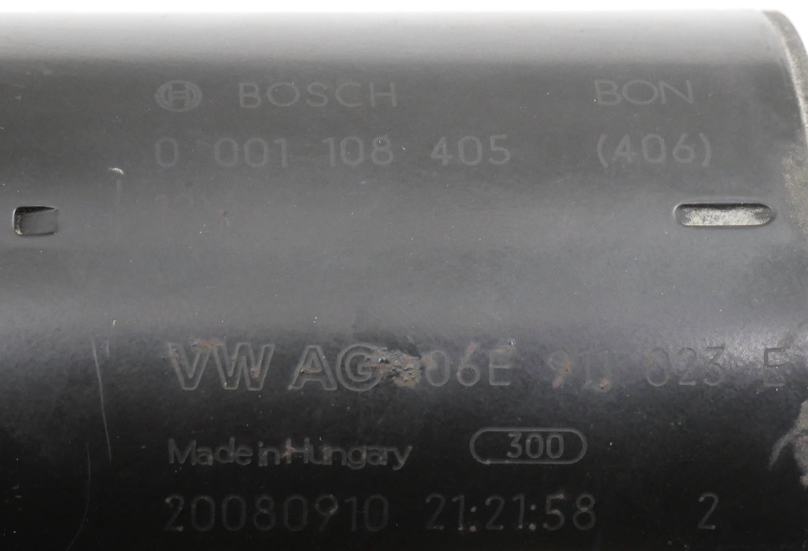 Engine Starter Motor 05-11 Audi A4 B7 A6 C6 3.2 - Genuine Bosch - 06E 911 023 E
