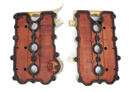 Valve Cover Set 05-09 Audi A4 A6 3.2 V6 BKH - Genuine - 06E 103 472 L / 471 G