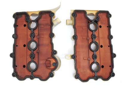 Valve Cover Set 05-09 Audi A4 A6 3.2 V6 BKH - Genuine - 06E 103 472 L / 471 G