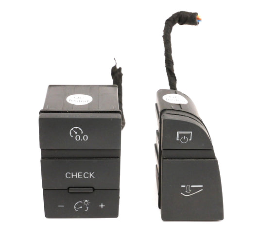 Dash Switches Glovebox LCD Odometer Dimmer 05-11 Audi A6 S6 C6 - 4F1 927 227 B