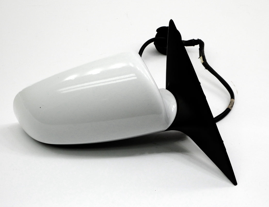 RH Side View Exterior Door Mirror 05-08 Audi A6 S6 - LY9C Ibis White - Genuine