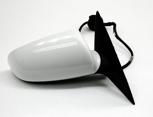 RH Side View Exterior Door Mirror 05-08 Audi A6 S6 - LY9C Ibis White - Genuine