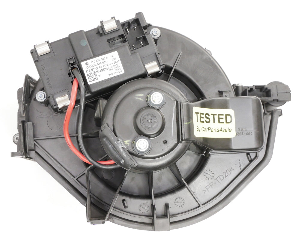Dash HVAC Blower Motor Fan & Resistor 05-11 Audi A6 S6 C6 - Genuine 4F0 910 521