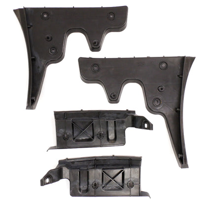 Rear Bumper Brackets Mounts 05-08 Audi A6 C6 Sedan - 4F5 807 453 / 4F5 807 897 A