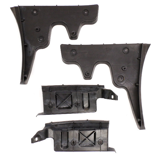 Rear Bumper Brackets Mounts 05-08 Audi A6 C6 Sedan - 4F5 807 453 / 4F5 807 897 A