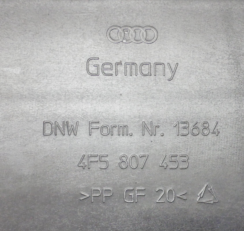 Rear Bumper Brackets Mounts 05-08 Audi A6 C6 Sedan - 4F5 807 453 / 4F5 807 897 A