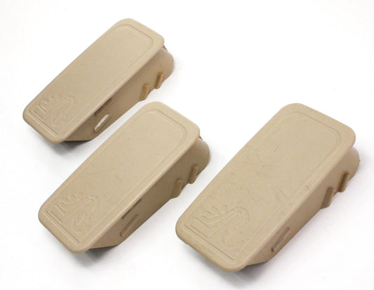 Rear Child Seat Safety Hook Cover Trim Set 05-08 Audi A4 B7 A6 - 4F0 887 301