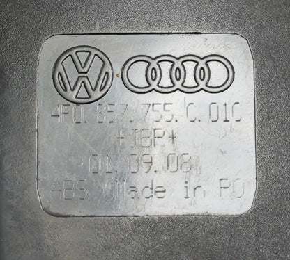LH Front Seat Belt Receiver Buckle 05-11 Audi A6 S6 C6 - Genuine - 4F0 857 755 C