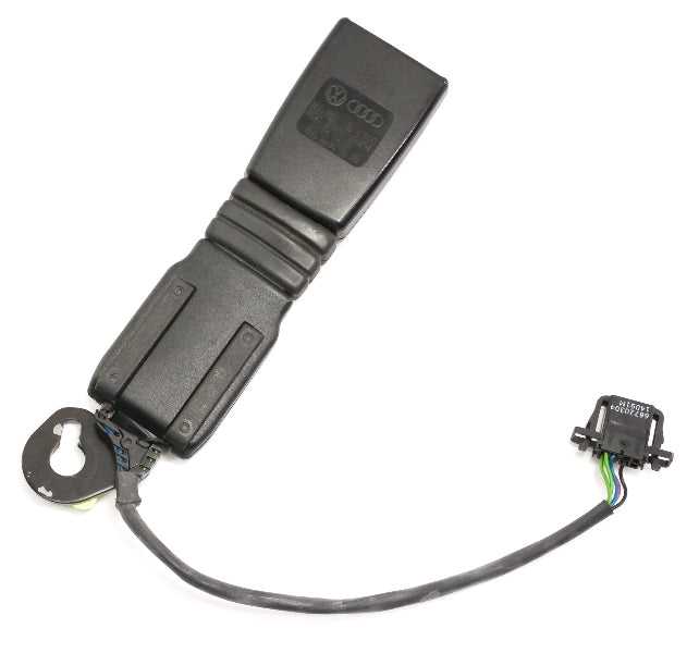 RH Front Seat Belt Receiver Buckle 05-11 Audi A6 S6 C6 - Genuine - 8E0 857 756 J