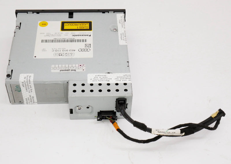 6 Disc CD Changer 07-09 Audi A6 S6 C6 - Genuine - 4E0 910 110 C