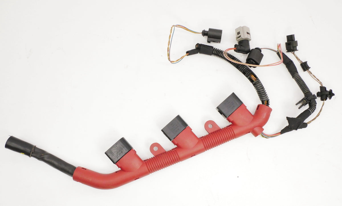 LH Engine Coil Wiring Harness Pigtail Plugs 07-08 Audi A6 C6 3.2 - 4B0 973 724