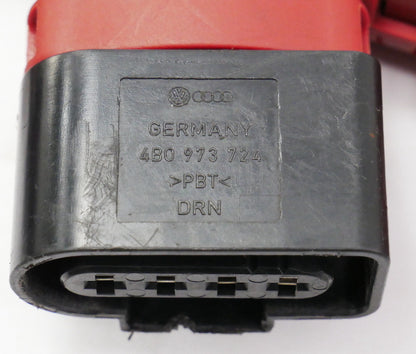 LH Engine Coil Wiring Harness Pigtail Plugs 07-08 Audi A6 C6 3.2 - 4B0 973 724