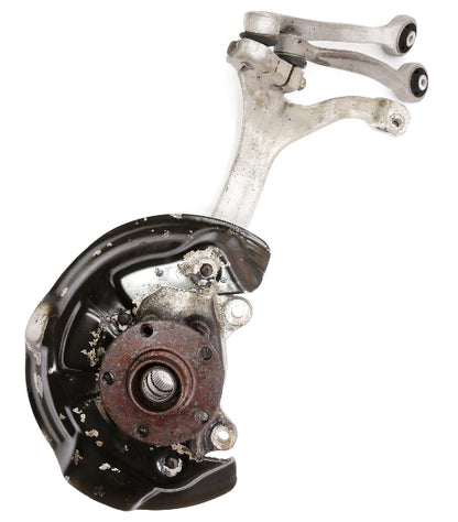 LH Front Spindle Knuckle Bearing Upright 05-11 Audi A6 C6 V6 - 4F0 407 241 C