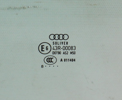 LH Front Door Window Side Glass 05-11 Audi A6 S6 C6 - Genuine
