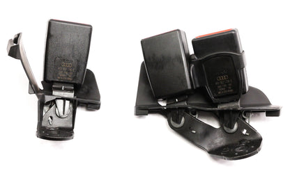 Rear Seat Belt Receiver Buckles 05-11 Audi A6 S6 C6 Genuine 4F0 857 739 / 740 E