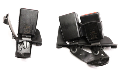 Rear Seat Belt Receiver Buckles 05-11 Audi A6 S6 C6 Genuine 4F0 857 739 / 740 E