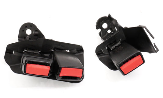 Rear Seat Belt Receiver Buckles 05-11 Audi A6 S6 C6 Genuine 4F0 857 739 / 740 E