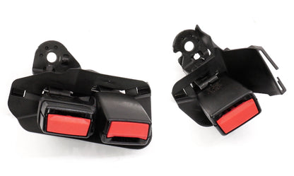Rear Seat Belt Receiver Buckles 05-11 Audi A6 S6 C6 Genuine 4F0 857 739 / 740 E