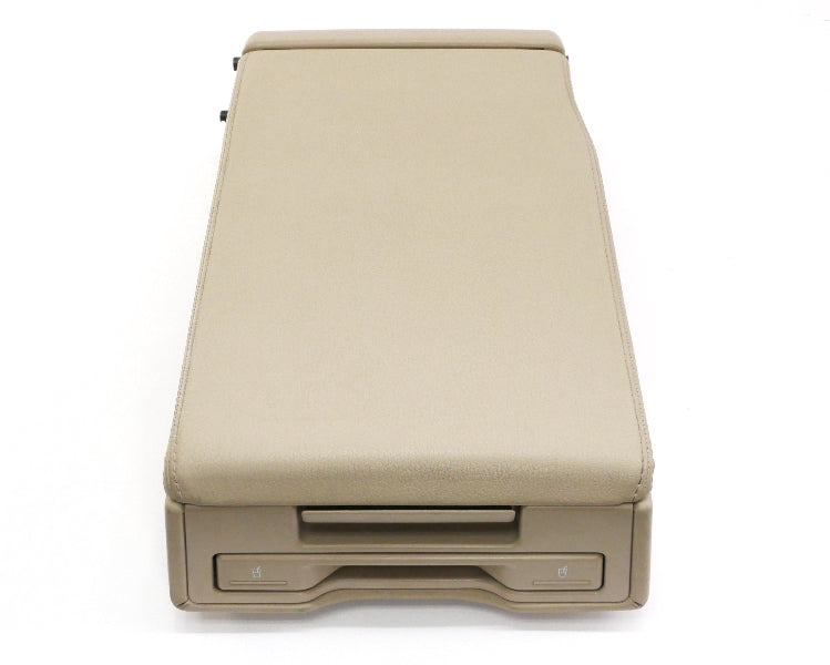 Rear Back Seat Armrest Cupholder 05-11 Audi A6 C6 - Kard Beige