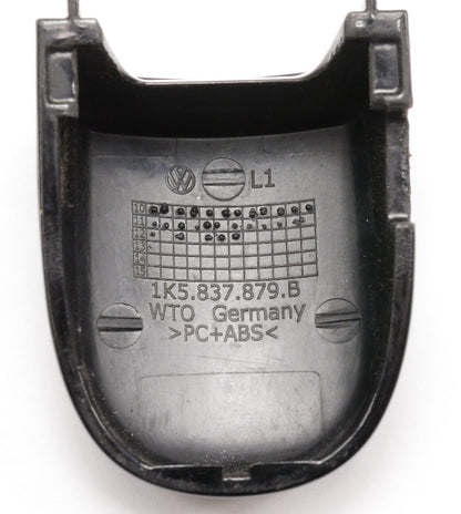 LH Kessy Exterior Door Handle Cap 12-14 VW Jetta Sportwagen Black 1K5 837 879 B